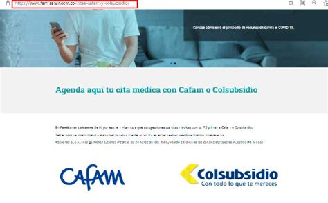 www.cafam.com.co citas laboratorio|Cafam en Línea